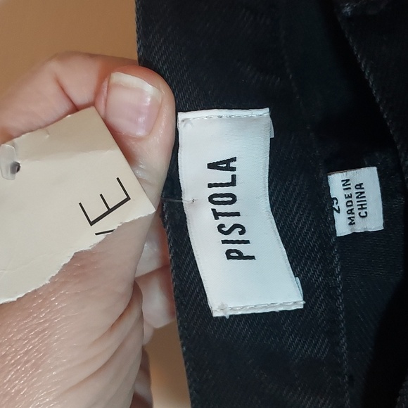 Pistola Alice High Rise Midi Skirt Noir - Picture 5 of 14